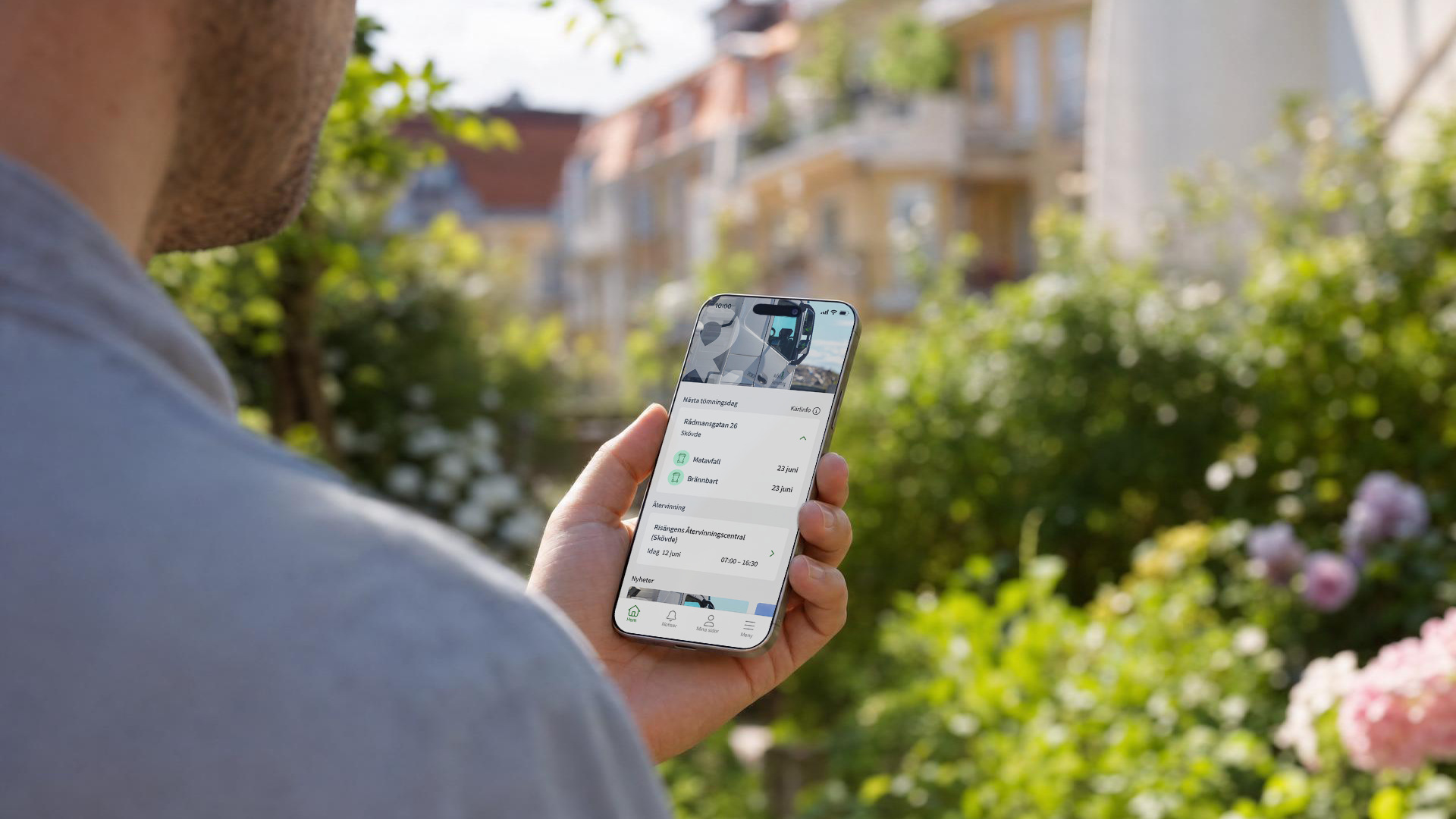 Avfallsappen hjälper dig i vardagen