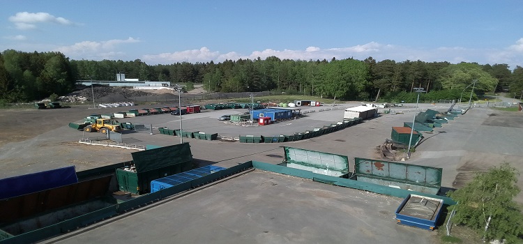Återvinningscentralen i Karlsborg bild2